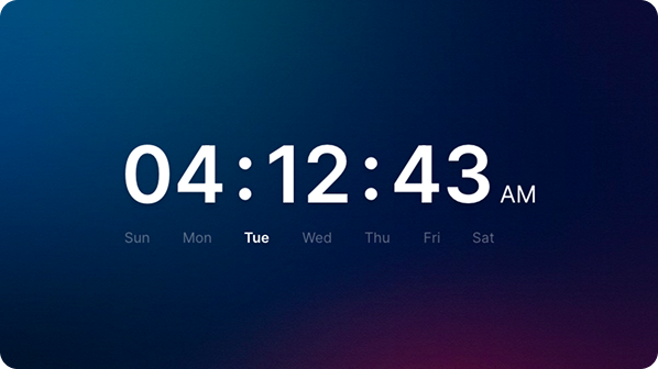 Full Screen Announcements
