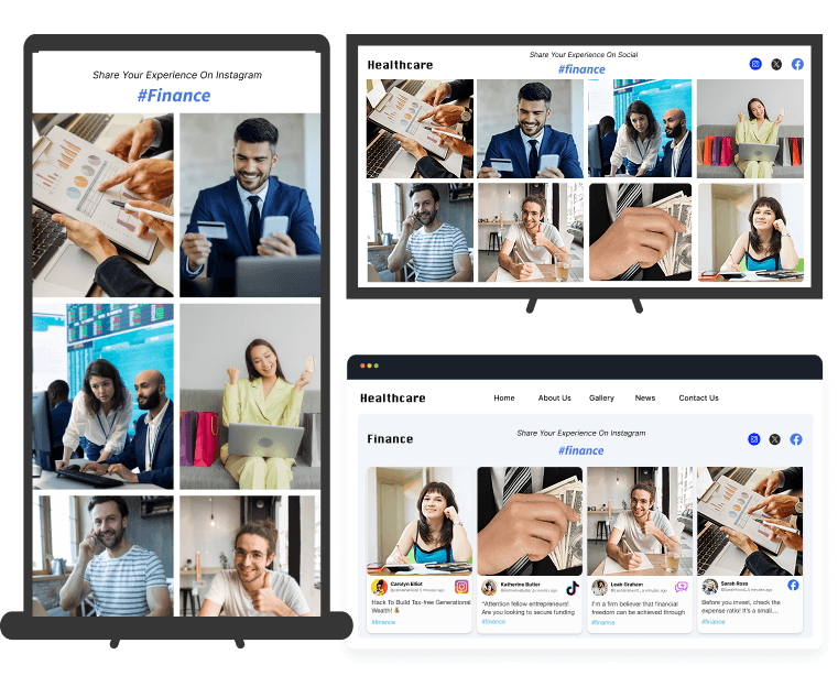 Use Cases of Social Walls for Finance Companies