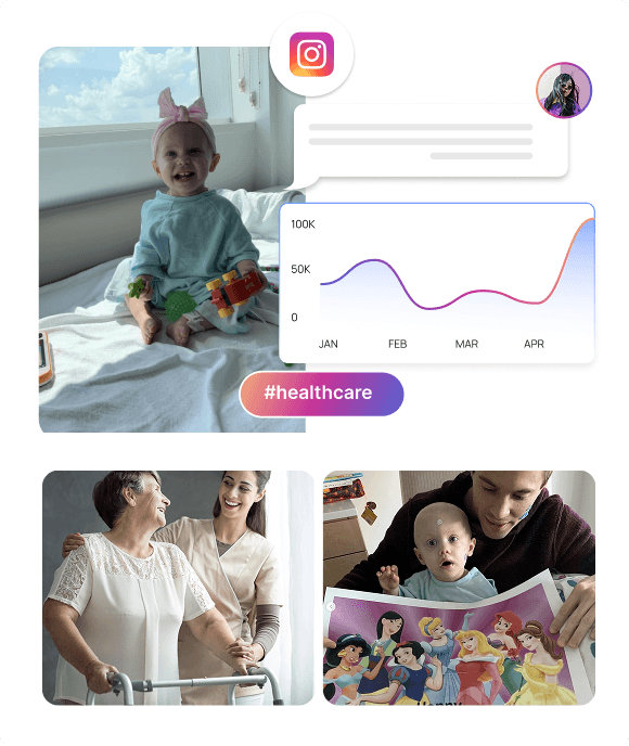Benefit from Social Walls for Healthcare
