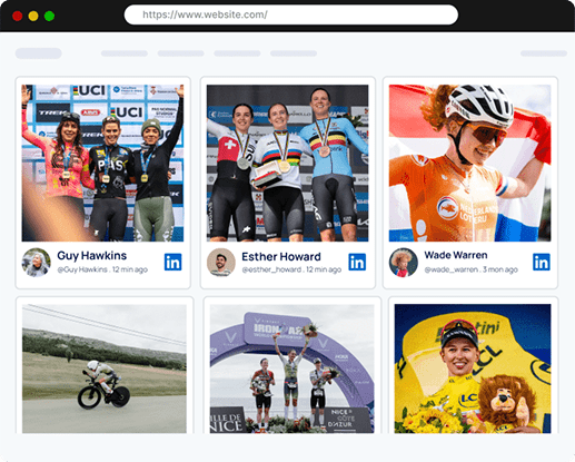 Linkedin Social Wall